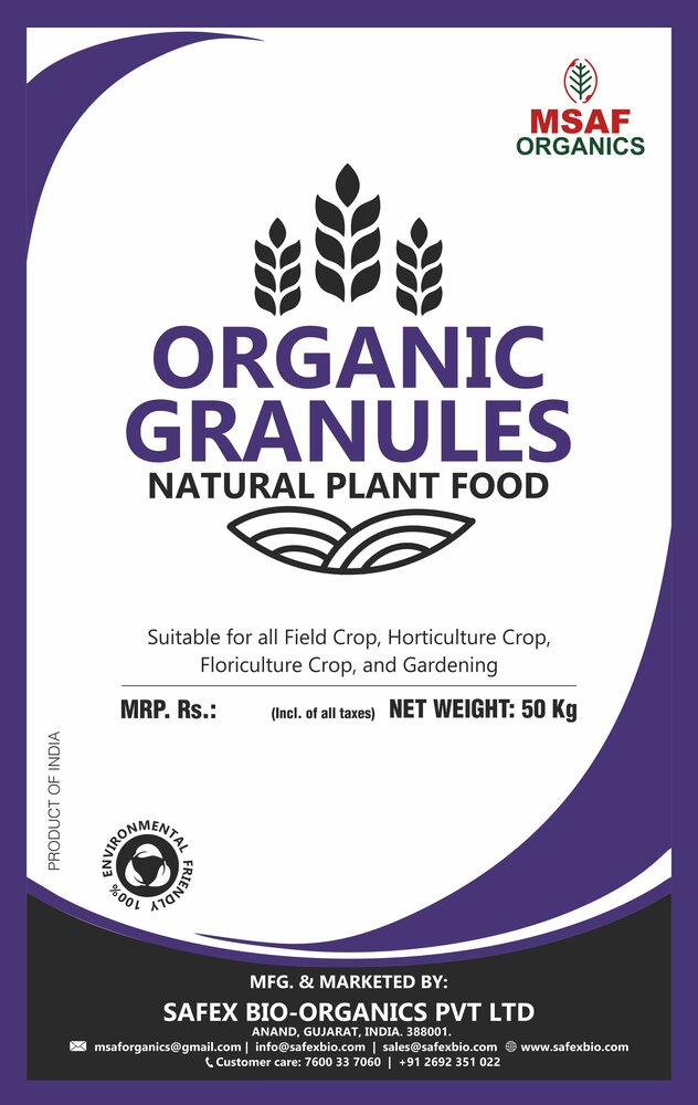 MSAF Organics Organic Granules